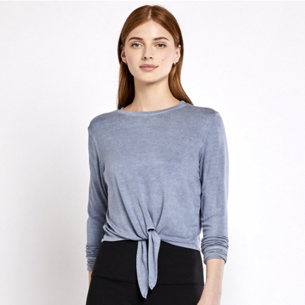 Splits59 Volley long sleeve tie tee